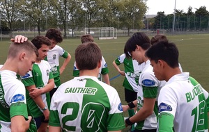 U16/14 garçons à St Etienne, contre FCLyon