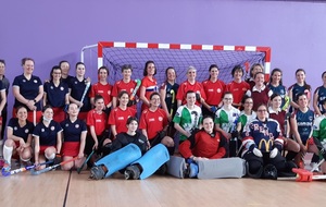 Senior/U19 filles à St Etienne : 1er Challenge de hockey en salle