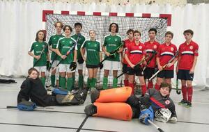 U16 mixte à St Etienne : Chpt régional salle (J3)