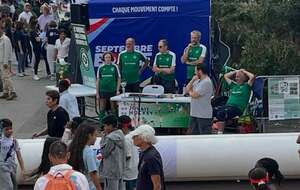 Septembre BOUGE / Place hotel de ville de ST ETIENNE avec le HCS !