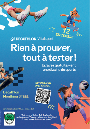Le HCS présent au VITALSPORT
